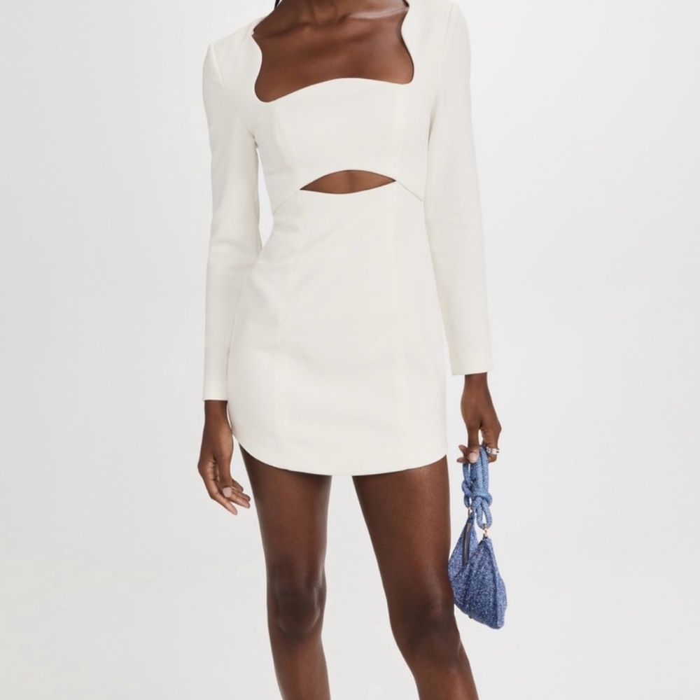 Misha White Dress